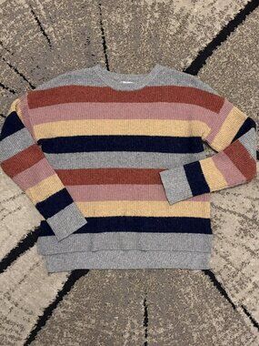 Women's Size Small Pink Rose Sweater